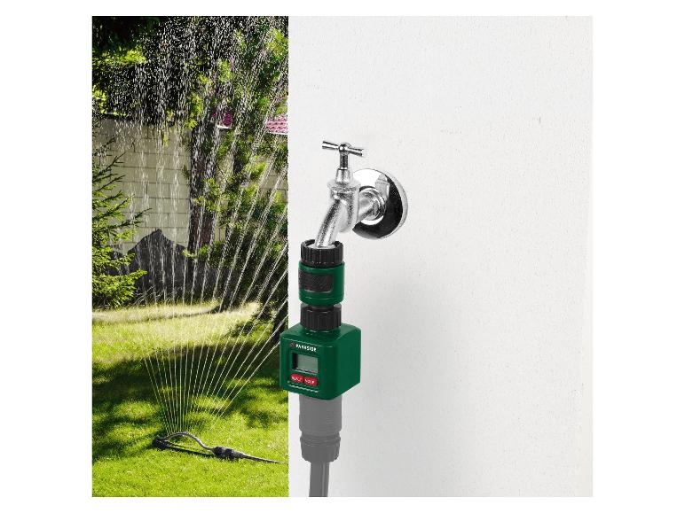 Arroseur et programmateur Parkside pour jardin.