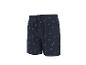 Short de pyjama bleu marine avec motif vagues.