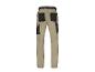Pantalon de travail beige et noir.
