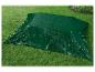 Bâche de protection verte pour jardin.