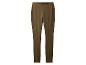 Pantalon kaki simple taille haute coupe droite.