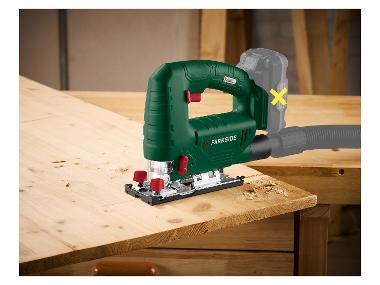 PARKSIDE Scie Sauteuse Pendulaire PSTDA 20-Li A1 - 20V Sans Batterie, 3 Niveaux Pendule, LED, Idéale Pour Bois Et Métal