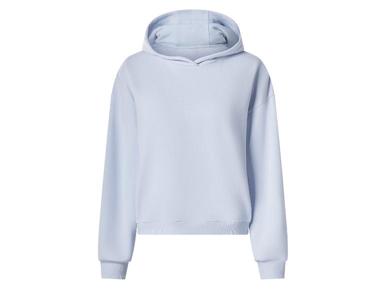 Sweat à capuche bleu clair