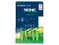 Pack de 4 piles rechargeables AAA Tronics 1000 mAh, 1,2 V.