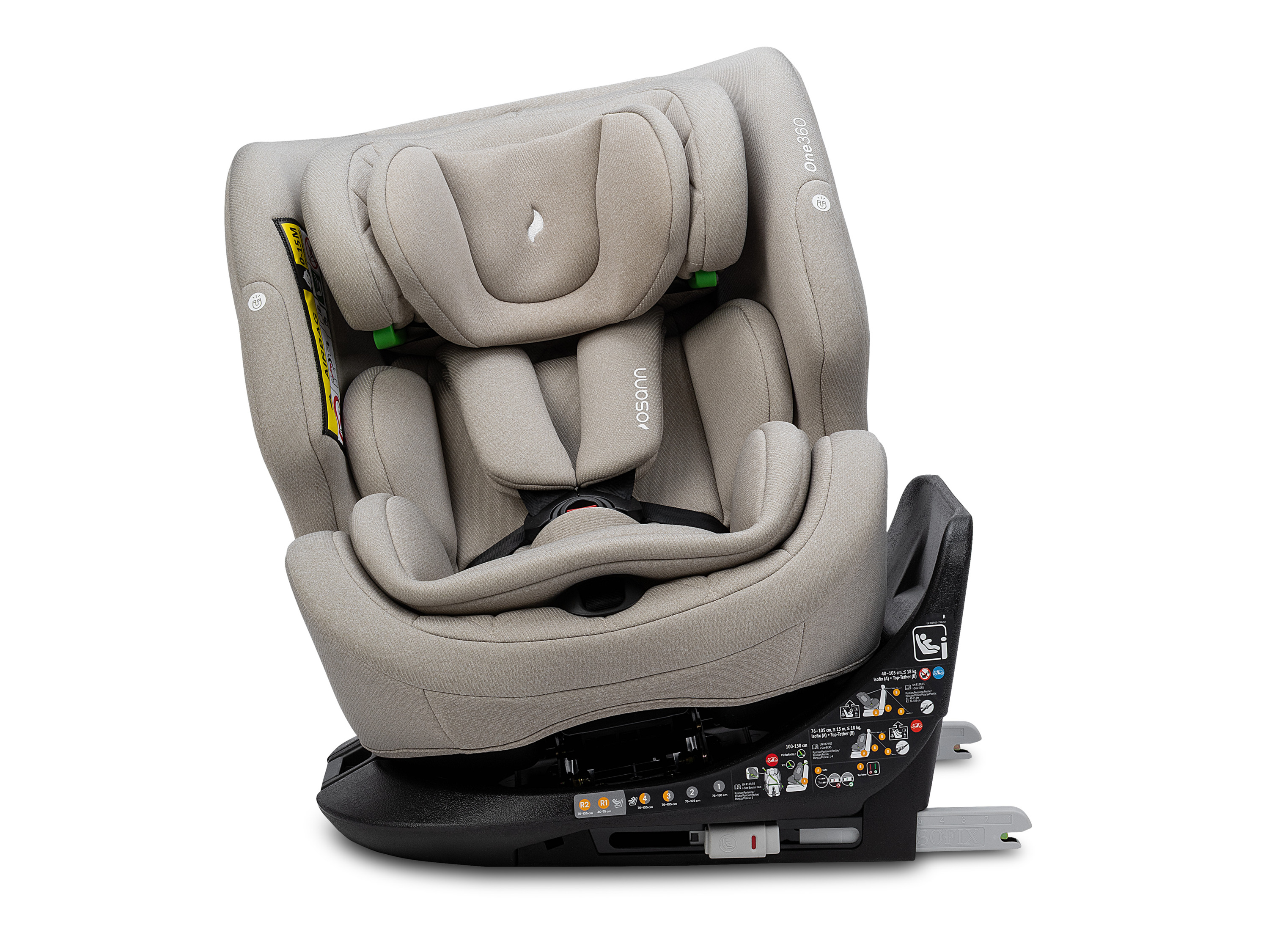 Osann Siège Auto Bébéenfant One360 Rotatif Isofix 40 150 Cm 0 À Groupe 123 - vue 8