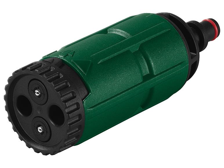 Buse de tuyau verte avec plusieurs modes de pulvérisation