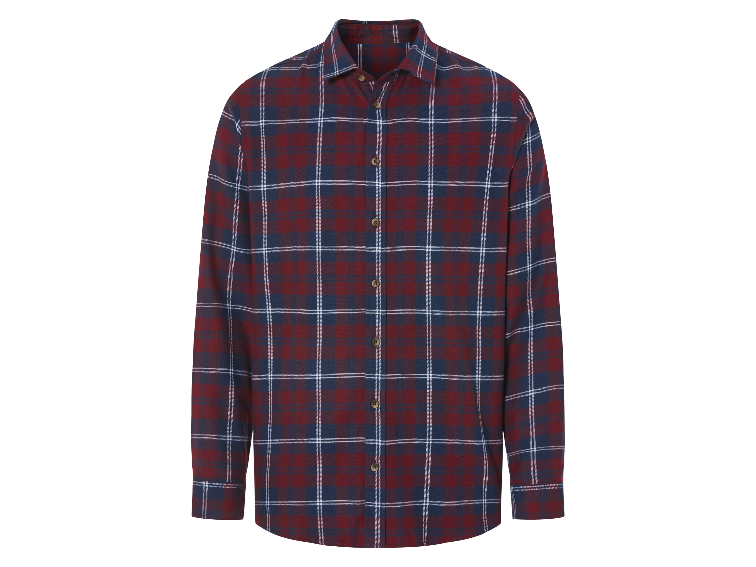 LIVERGY® Chemise en flanelle homme (M(39/40), noir)