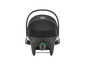 Un siège auto Cybex noir pour bébé.