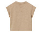 T-shirt beige à manches courtes