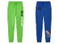 Joggings Minecraft vert et Super Mario bleu.