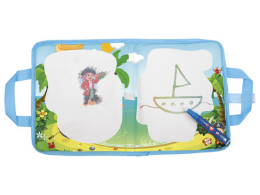 Playtive Tapis de dessin de voyage, avec feutre à eau