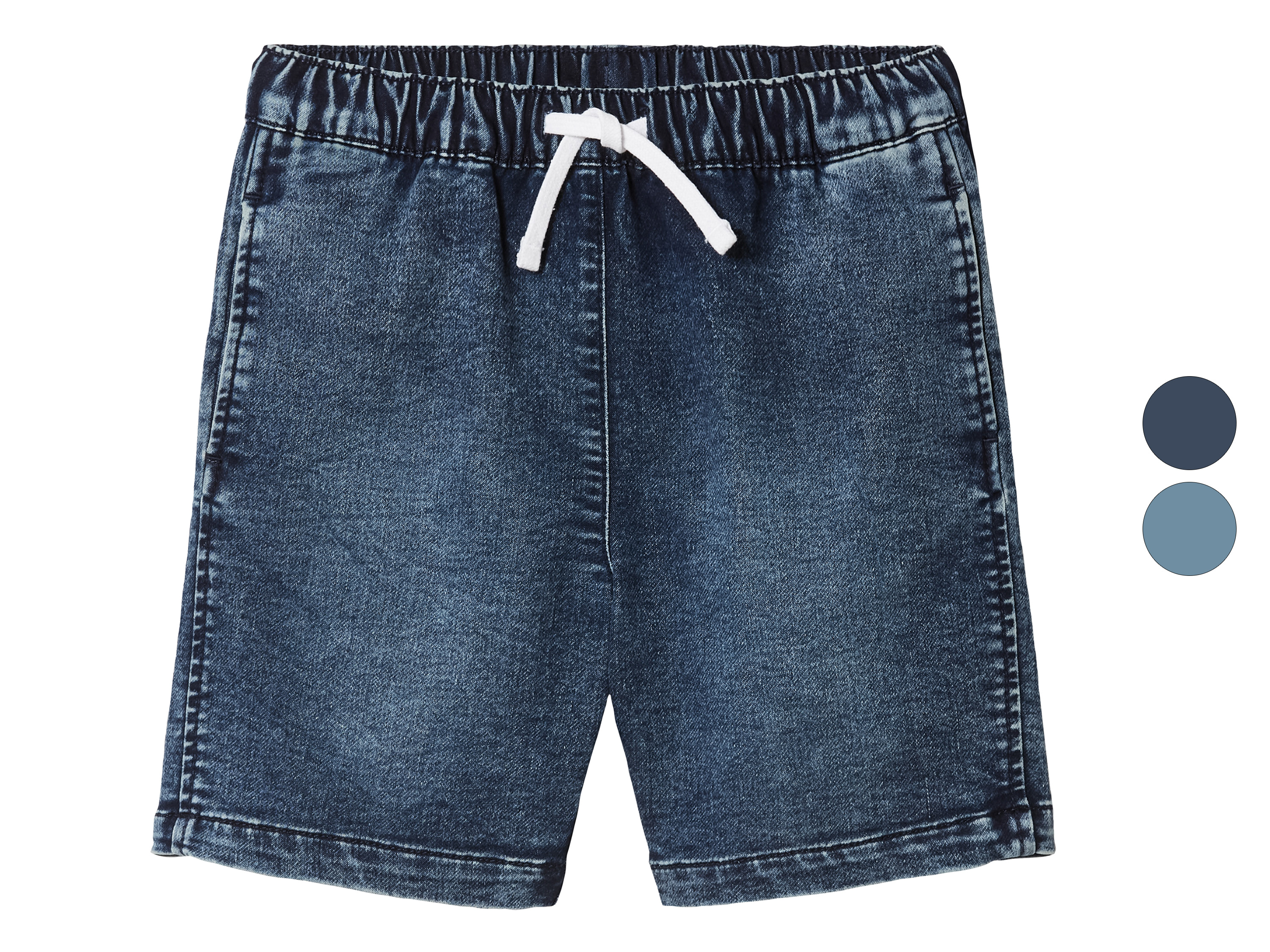 lupilu® Bermuda molletonné en denim enfant