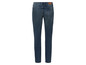 Un jean bleu de la marque 'GRBN BNKR'.