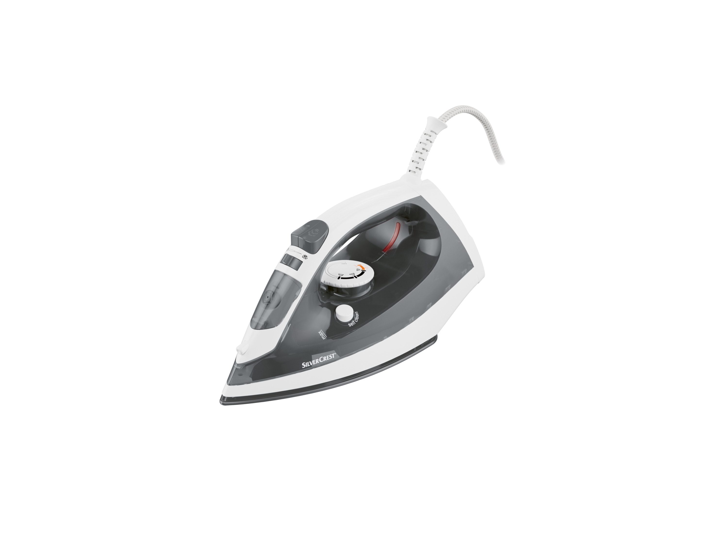 SILVERCREST® Fer à repasser SDB 1600 B4  (blanc/gris)