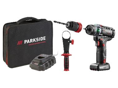 PARKSIDE PERFORMANCE® Set perceuse-visseuse sans fil PPBSSA 12 A1 + batterie + chargeur, 12 V