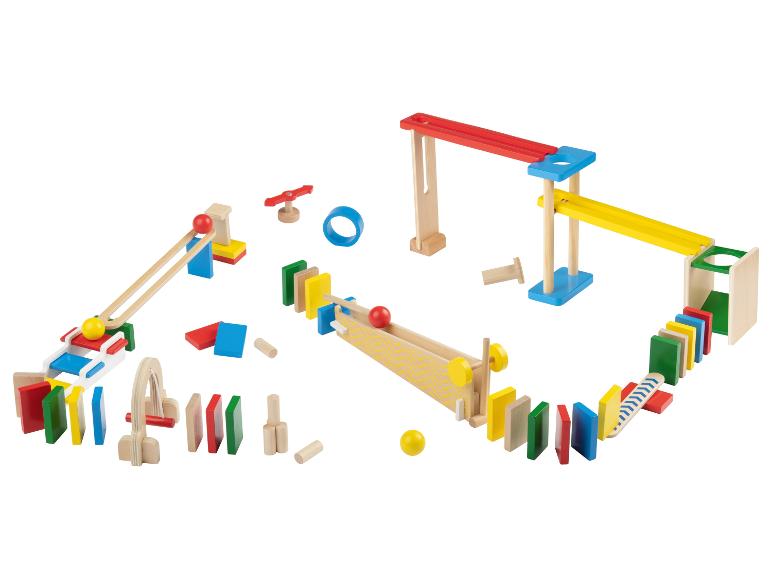 Circuit à billes en bois