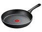 Une poêle noire Tefal avec un indicateur Thermo-Spot.