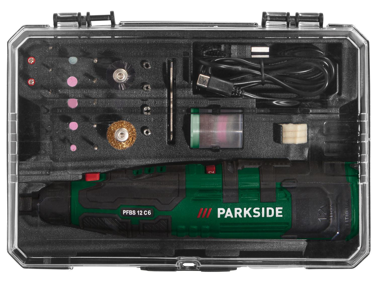 PARKSIDE Meuleuse perceuse de pr cision PFBS 12 C6 1