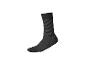 Chaussette rayée noire et grise