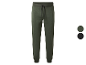 Pantalon de jogging pour homme, couleur vert foncé, avec cordon de serrage.