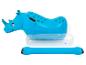 Bâteau gonflable rhinocéros bleu et accessoires.