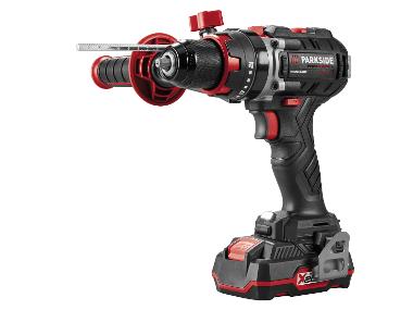 PARKSIDE PERFORMANCE® Set perceuse-visseuse à percussion sans fil PSBSAP 20-Li D4 + 2 batteries + chargeur, 20 V