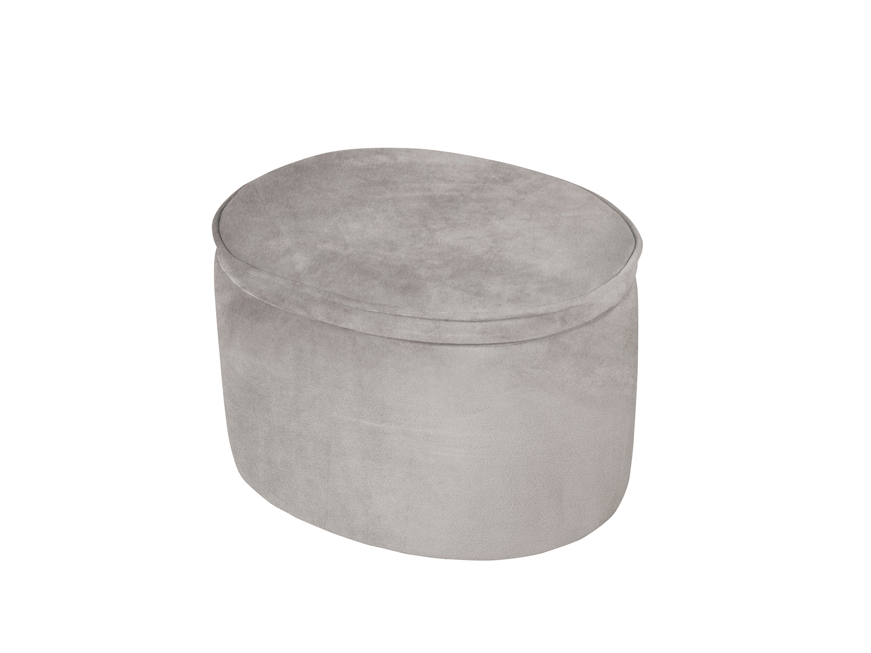 ROBA Tabouret pour enfant (ovale, gris)