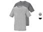 Deux t-shirts gris de la marque Parkside.