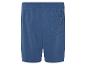 Shorts en jersey bleu marine.