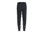 Pantalon de sport noir pour homme avec détails réfléchissants et taille élastique.