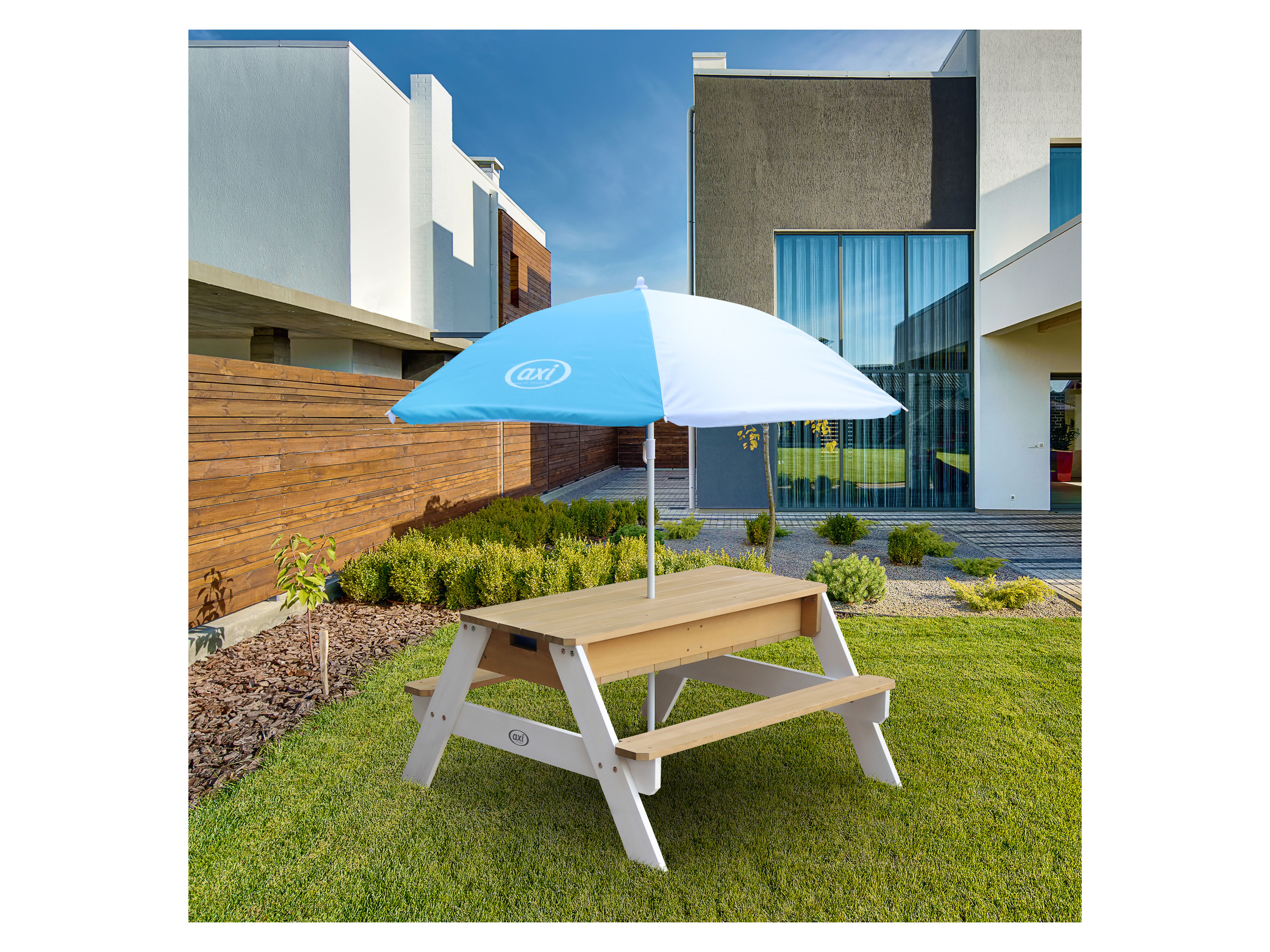 Axi Nick Sand & Water Table de pique nique Parasol - vue 3