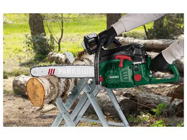 Kit Lame 38cm + 4 Chaînes Pour Tronçonneuse - 1,5mm, 0,325", 64 Maillons - Compatible Parkside, Florabest, Einhell, Ryobi...