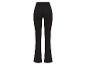 Pantalon de yoga noir évasé.