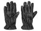 Une paire de gants en cuir noir.