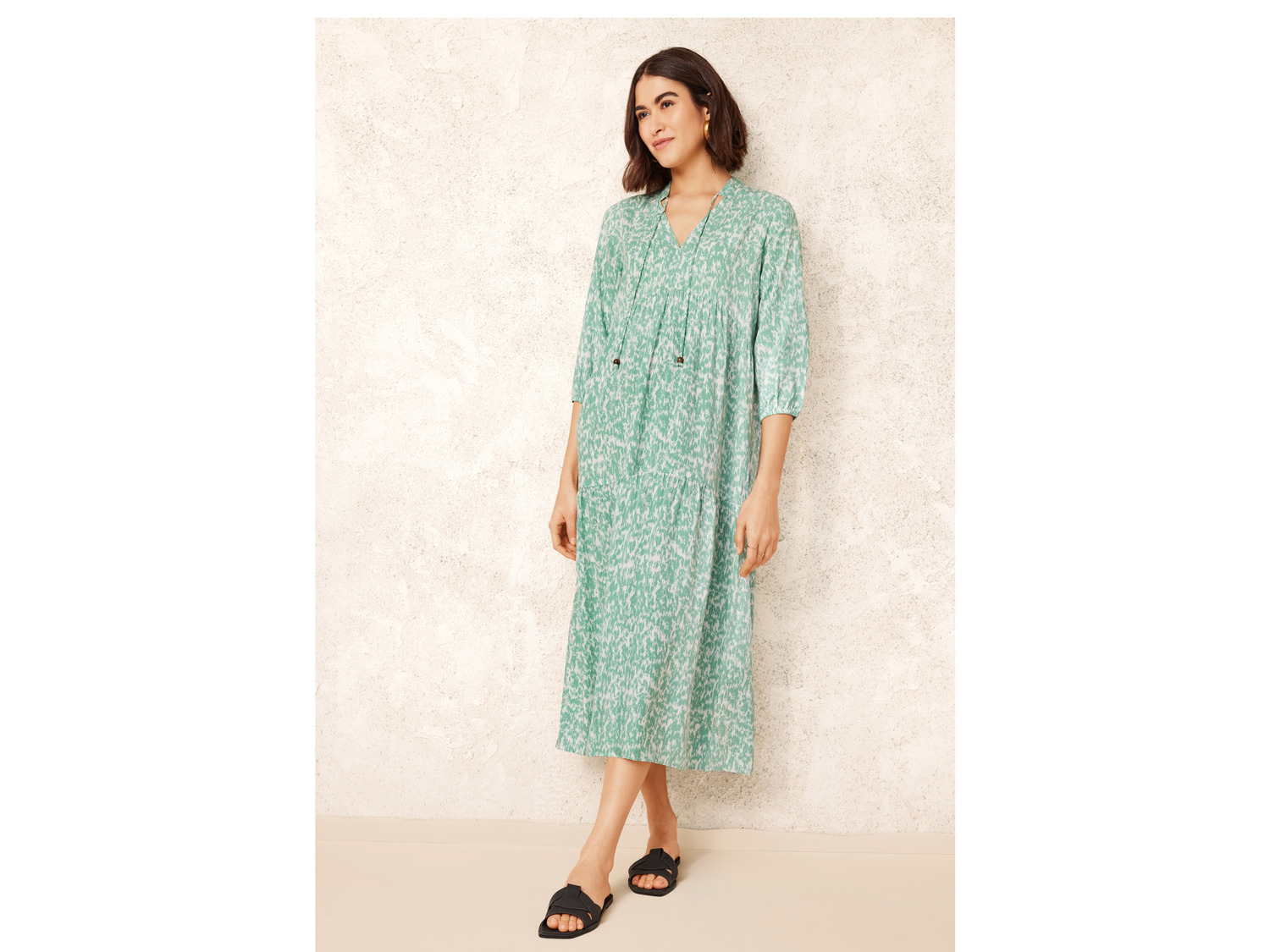Robe Tunique Femme Promod BE - Taille 40, Multicouleur, Occasion Très Bon état, Longueur 76-82 Cm