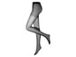 Collants noirs sur une jambe de mannequin.