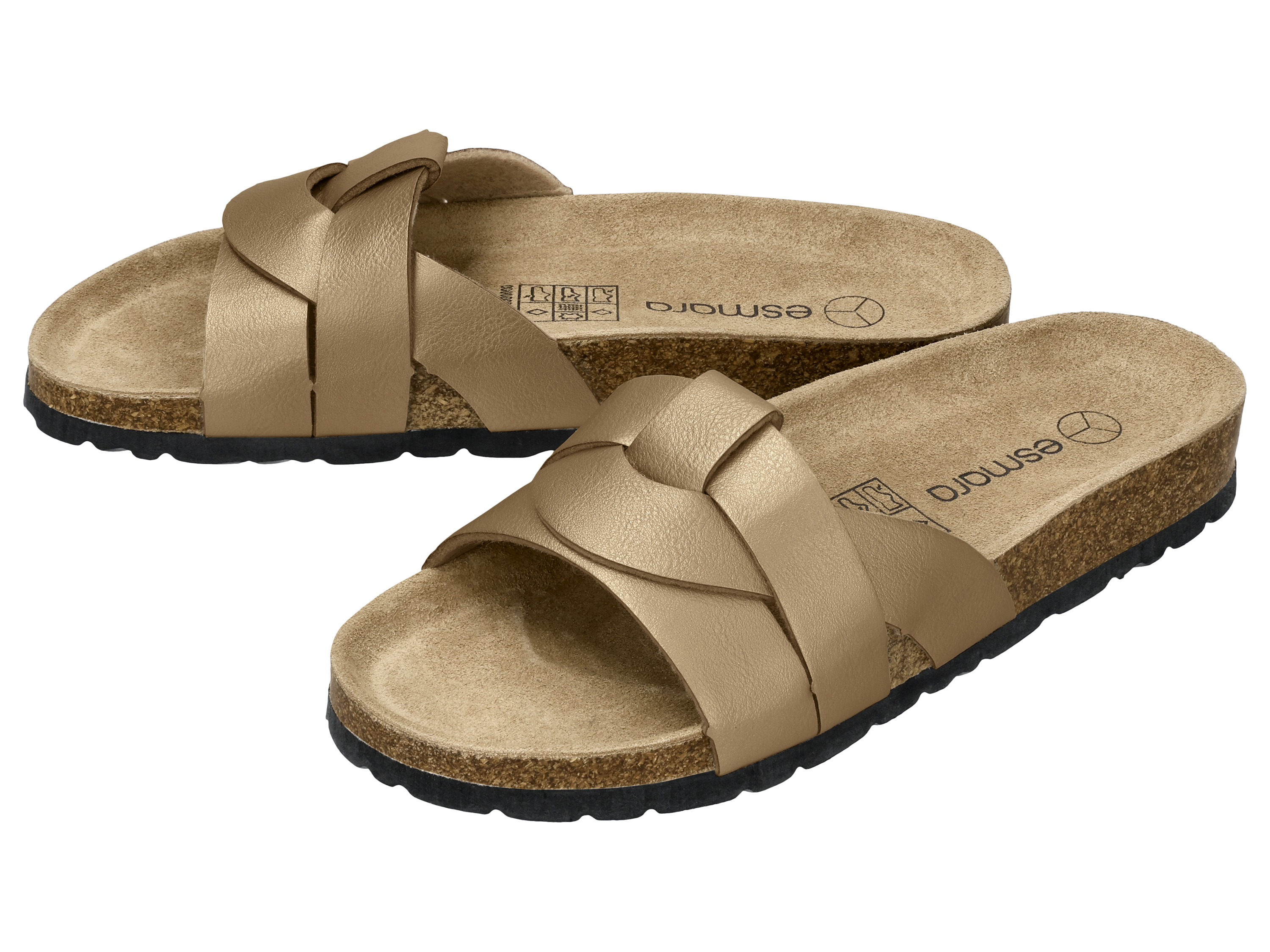 esmara® Mules femme (or, 38)