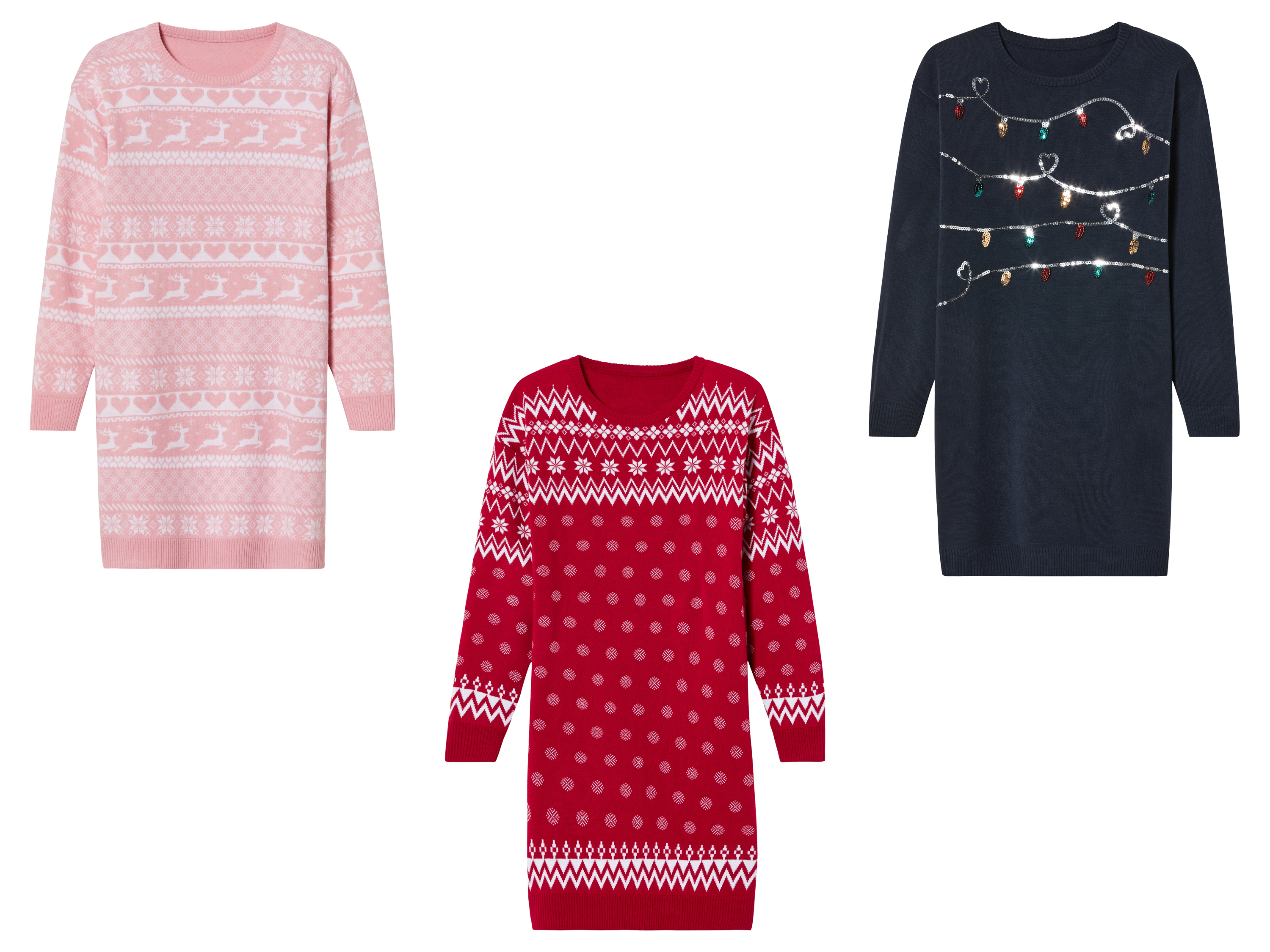 pepperts!® Robe en maille de Noël fille