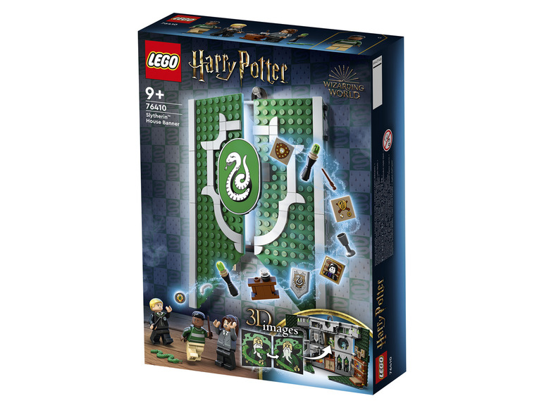 Aller en mode plein écran : LEGO® Harry Potter™ Le blason de la maison Serpentard - Image 3