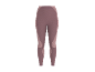 Legging de sport rose foncé avec empiècements texturés