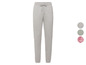 Pantalon de survêtement gris à motif losange.