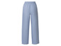 Pantalon large bleu clair avec taille élastique