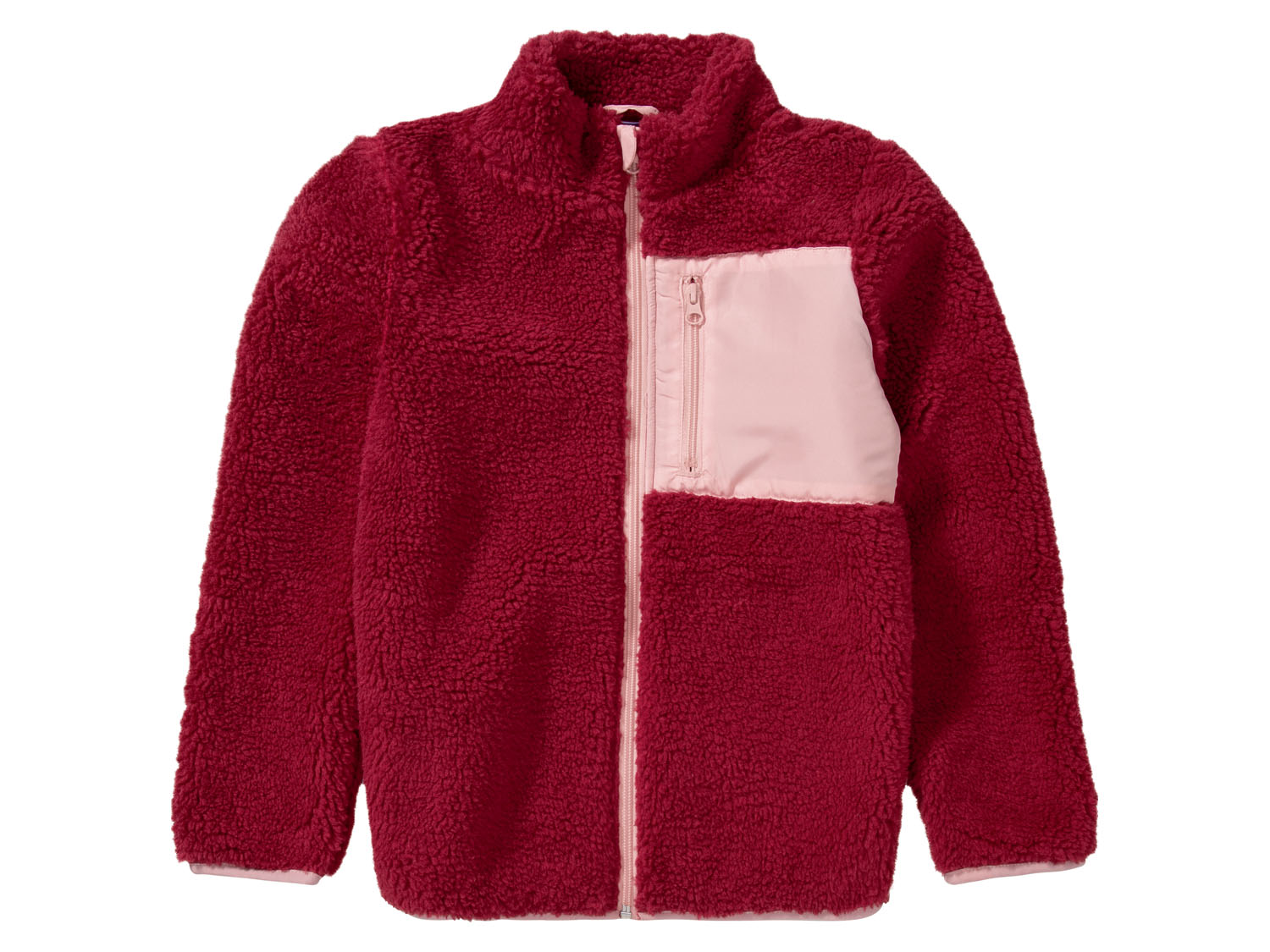 pepperts!® Veste en peluche fille (rouge)