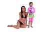 Maillot de bain, ballon de plage Gabby's Dollhouse et enfant.