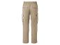Pantalon cargo beige à poches cargo.
