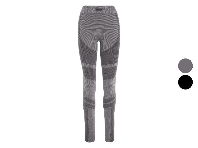 Legging gris pour femme avec logo Spyder et options de couleur noir et gris.