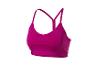 Soutien-gorge de sport violet avec bretelles croisées dans le dos