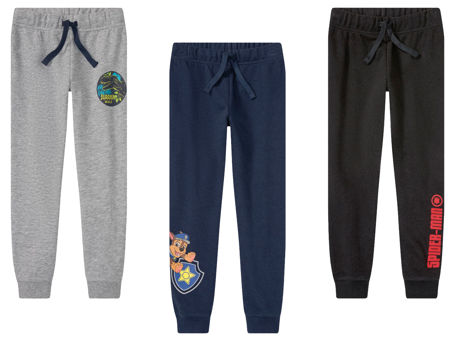 Pantalon de jogging pour bébé/garçon avec bords-côtes