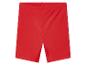 Short cycliste rouge pour enfant.