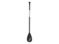 Une pagaie de paddleboard noire de la marque Hydro-Force.